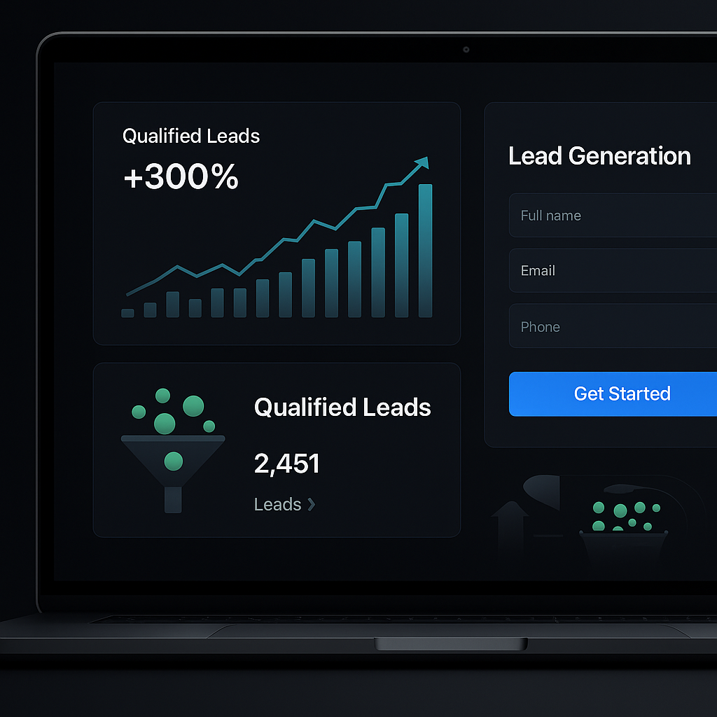 +300% Qualified Leads